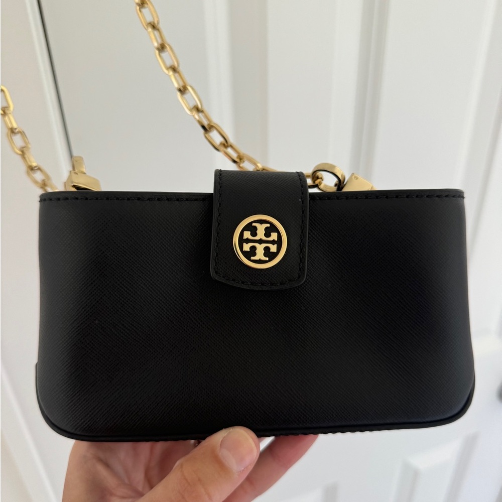 Tory Burch Robinson Clutch Mini Crossbody